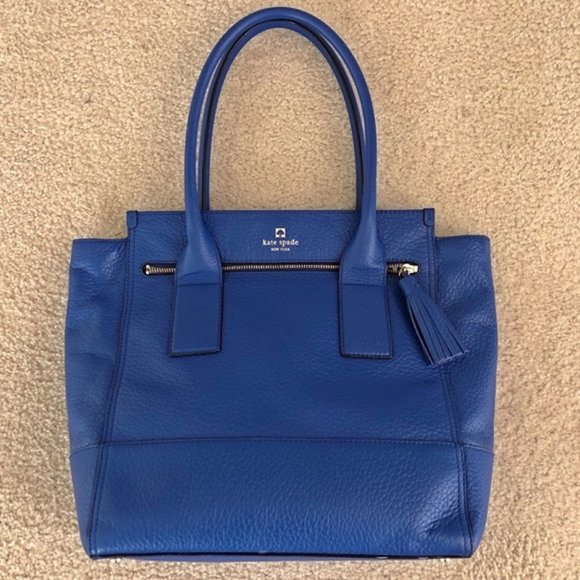 Southport Avenue Linda Blue Cobalt Tote Bag